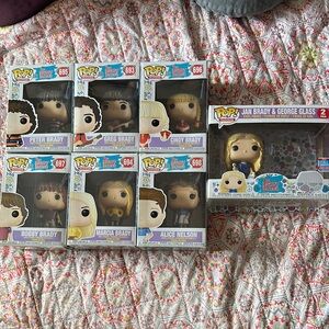 Funko Pop Brady Bunch complete Collection